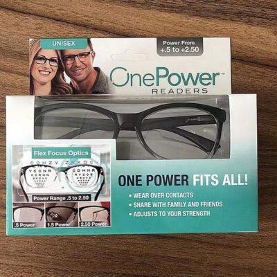 Focus Auto Adjustable Reading Glasses One Power Readers