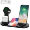 4-in-1 Fast Charging Station for Smart Watch Earphones Mobile Phone